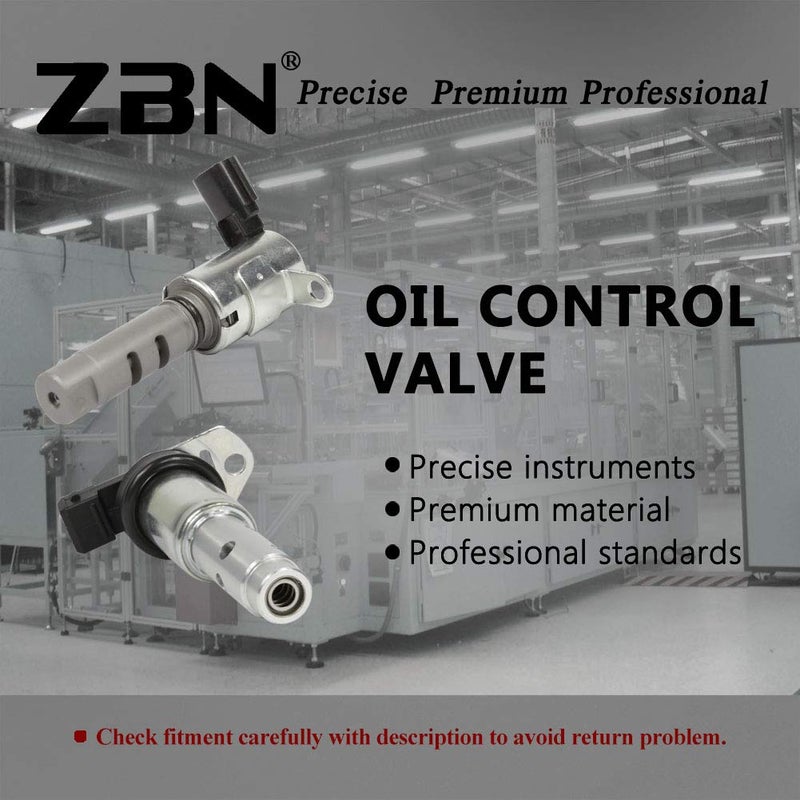 ZBN Oil Control VVT Valve Variable Valve Timing Solenoid Fit 918-024 24355-2B700 Compatible With Hyundai Accent Veloster Kia Rio Soul - Image 3